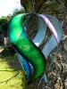 Metal Wind Spinner - Blue/Purple/Green