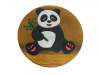 Childrens Wooden Stool - Panda