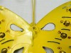 Metal Butterfly Wall Art - Green - Set of 3