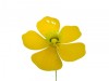 Metal Buttercups on 1m Stick - Set of 3