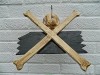 Pirate Skull And Crossbone Hanging Keep Out Sign - Man Cave