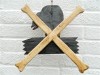Pirate Skull And Crossbone Hanging Keep Out Sign - Bandana