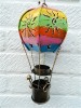 Metal Hanging Balloon Tealight Holder - Rainbow