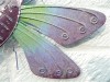 Metal Dragonfly Wall Art - Purple - Set of 3