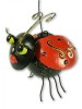 Metal Hanging Animal Tealight Holder - Ladybird