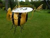 Metal Hanging Animal Tealight Holder - Bee