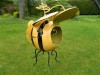 Metal Hanging Animal Tealight Holder - Bee