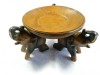 Wooden Elephant Carving - Small Elephant Tray