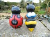 Wooden Pair Of Animals - Pair of Ladybird and Bee