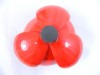 Metal Red Poppy - Magnet