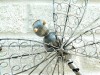 Silver Wire Dragonfly Wall Art - Medium