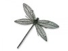 Silver Wire Dragonfly Wall Art - Medium