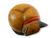 Wooden Cat Carving - Pair Of Sleeping Cats