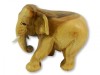 Wooden Elephant Carving - Natural Elephant