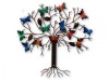 Metal Butterfly Tree - Multicoloured