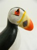 Wooden Painted Bird -  Puffin