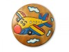 Childrens Wooden Stool - Airplane with face