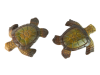 Wooden Pair Of Animals - Pair of Turtles