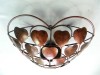 Metal Heart Tea- Light Holder/ Sconce- Bronze