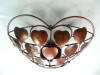 Metal Heart Tea- Light Holder/ Sconce- Bronze