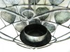 Metal Heart Tea- Light Holder/ Sconce- Silver