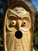 Wooden Bird House Nest Box - Owl