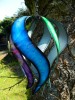 Metal Wind Spinner - Blue/Purple/Green