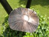 Bronze Flat Metal Mushroom - Set of 3