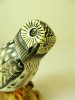 Wooden Painted Bird - Brown Owl