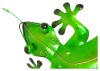 Metal Gecko Wall Art - Green - Set of 2