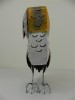 Metal Standing Animal Tealight Holder - Barn Owl