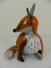 Metal Standing Animal Tealight Holder - Fox