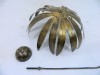 XL Metal Echinacea on 1m Stick - Set of 3 - Gold