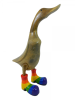 Wellington Boot Duck - Rainbow