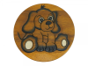 Childrens Wooden Stool - Puppy