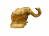 Wooden Elephant Carving - Wall Elephant head Small