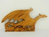 Wooden Dragon Plaque - Walking Dragon