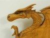 Wooden Dragon Plaque - Welsh Dragon