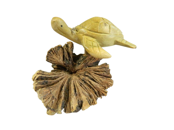Hand Carving Wooden Turtle - Single Turtle