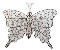 Copper Wire Butterfly Wall Art - Small