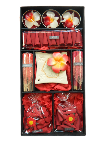 Incense Gift Set - Red