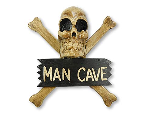 Pirate Skull And Crossbone Hanging Keep Out Sign - Man Cave