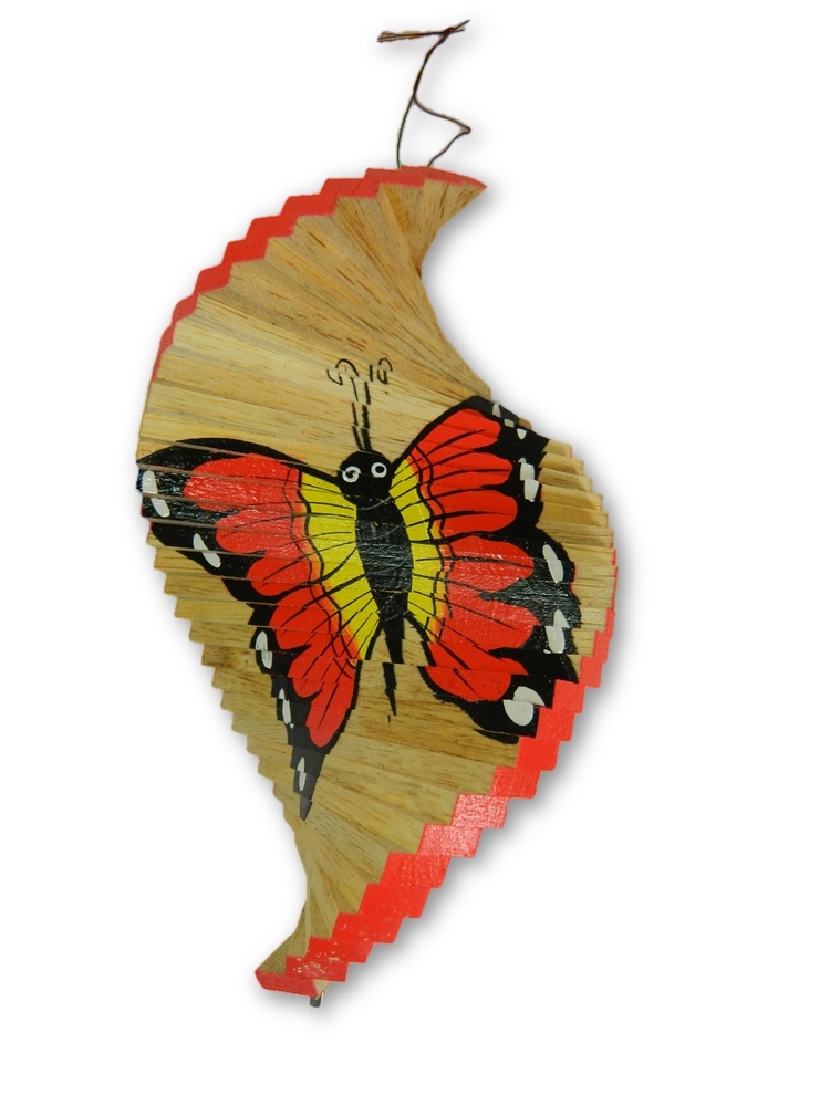 Wooden wind spinner - 20/30/40cm - Butterfly