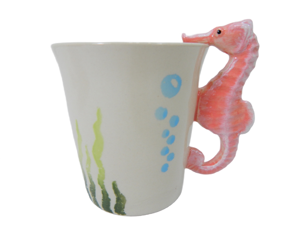 Ceramic Mugs - Seahorse